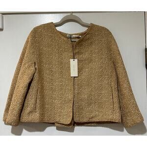 Leon Max Jacket Camel Size 10 NWT Stylish